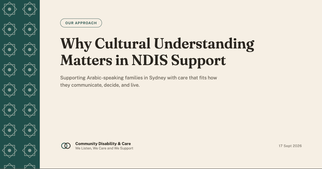 Why Cultural Understanding Matters in NDIS Support